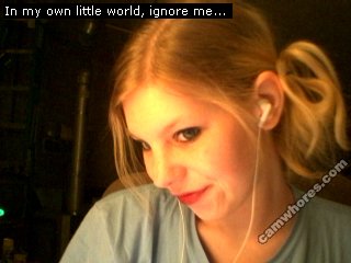 A 320x240 pixel webcam photo of Sunny Crittenden circa 2005.
